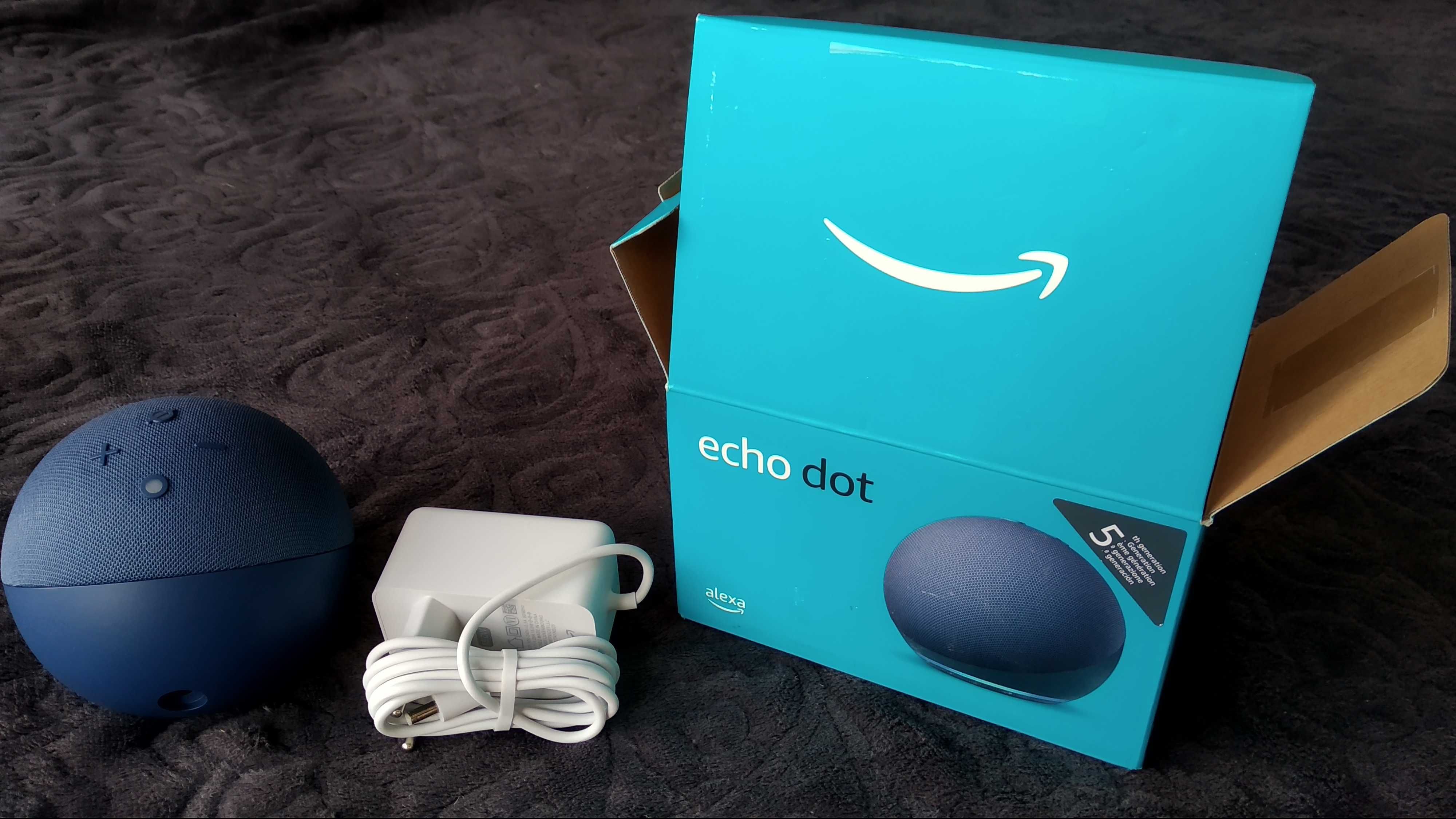 Boxa inteligenta Amazon Echo Dot 5 noua in cutie