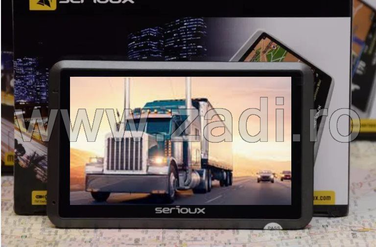 Gps SERIOUX-auto /camioan- nou cu garantie 3 ani - HARTI INSTALATE !