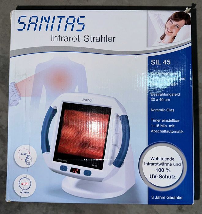 Sanitas SIL 45 Incalzitor radiant cu infrarosu / Lampa infrarosu