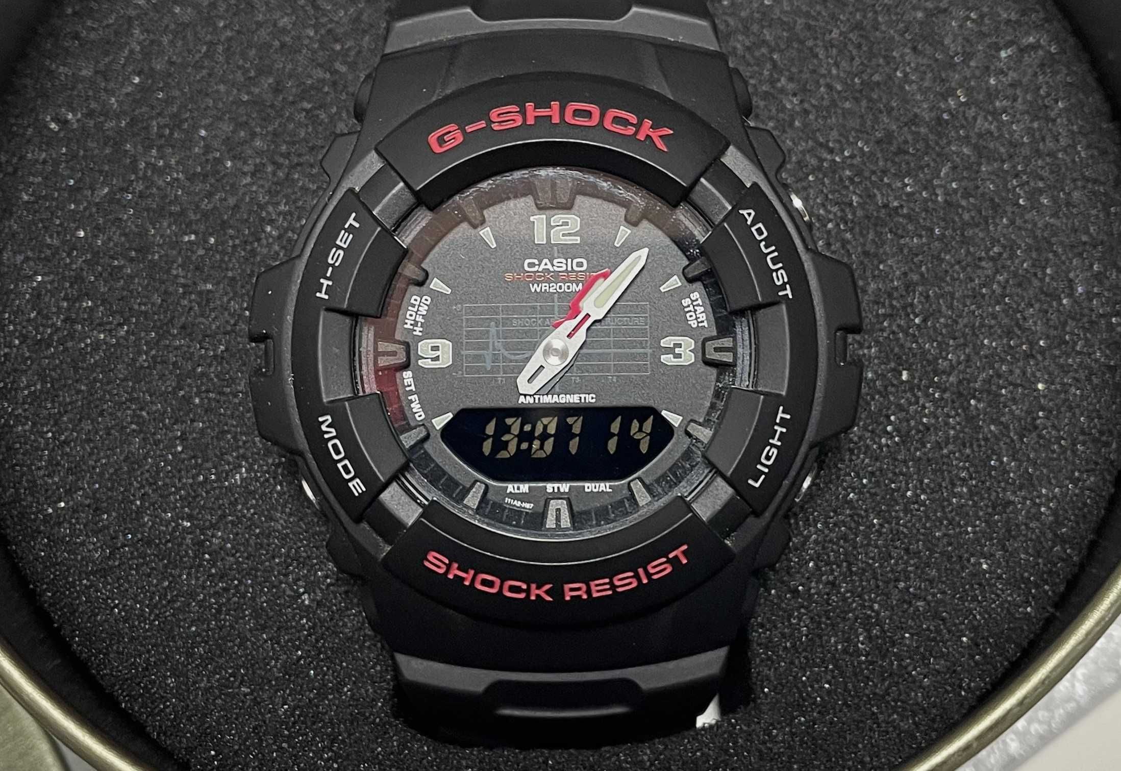 КАТО НОВ! Мъжки Часовник Casio G-Shock G 100 1BV