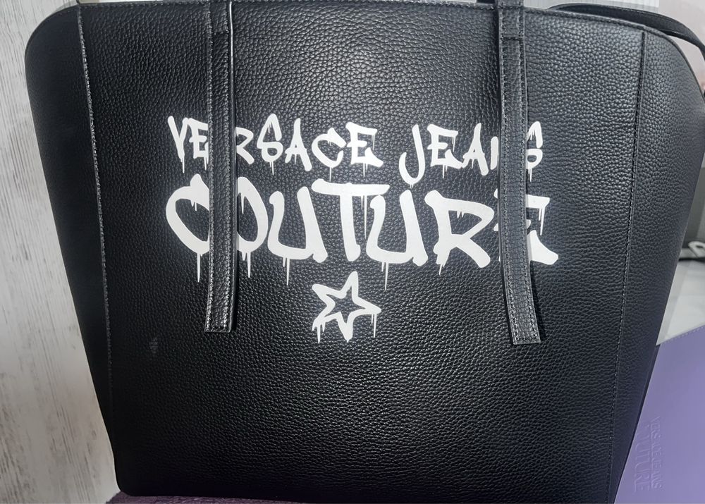 Голяма шопинг чанта Versace Jeans Couture