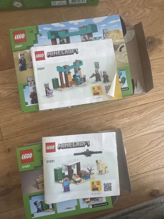 Lego minecraft 2 seturi