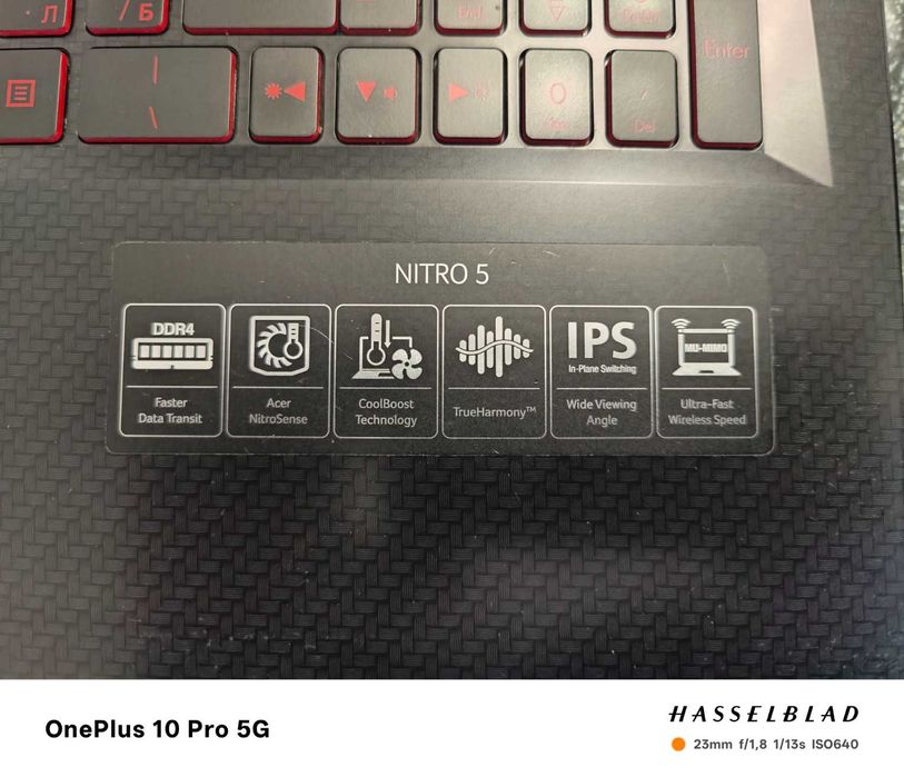 Геимърски лаптоп Acer Nitro 5 AN515-52-74XT