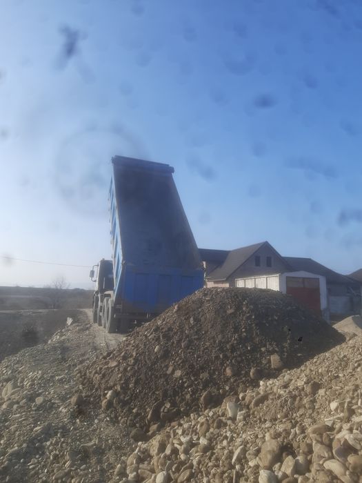 Nisip natural, nisip concasat pentru șape,balast, sorturi, piatră umpl