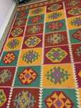 Vintage carpet Ковёр плетённый ручной работы