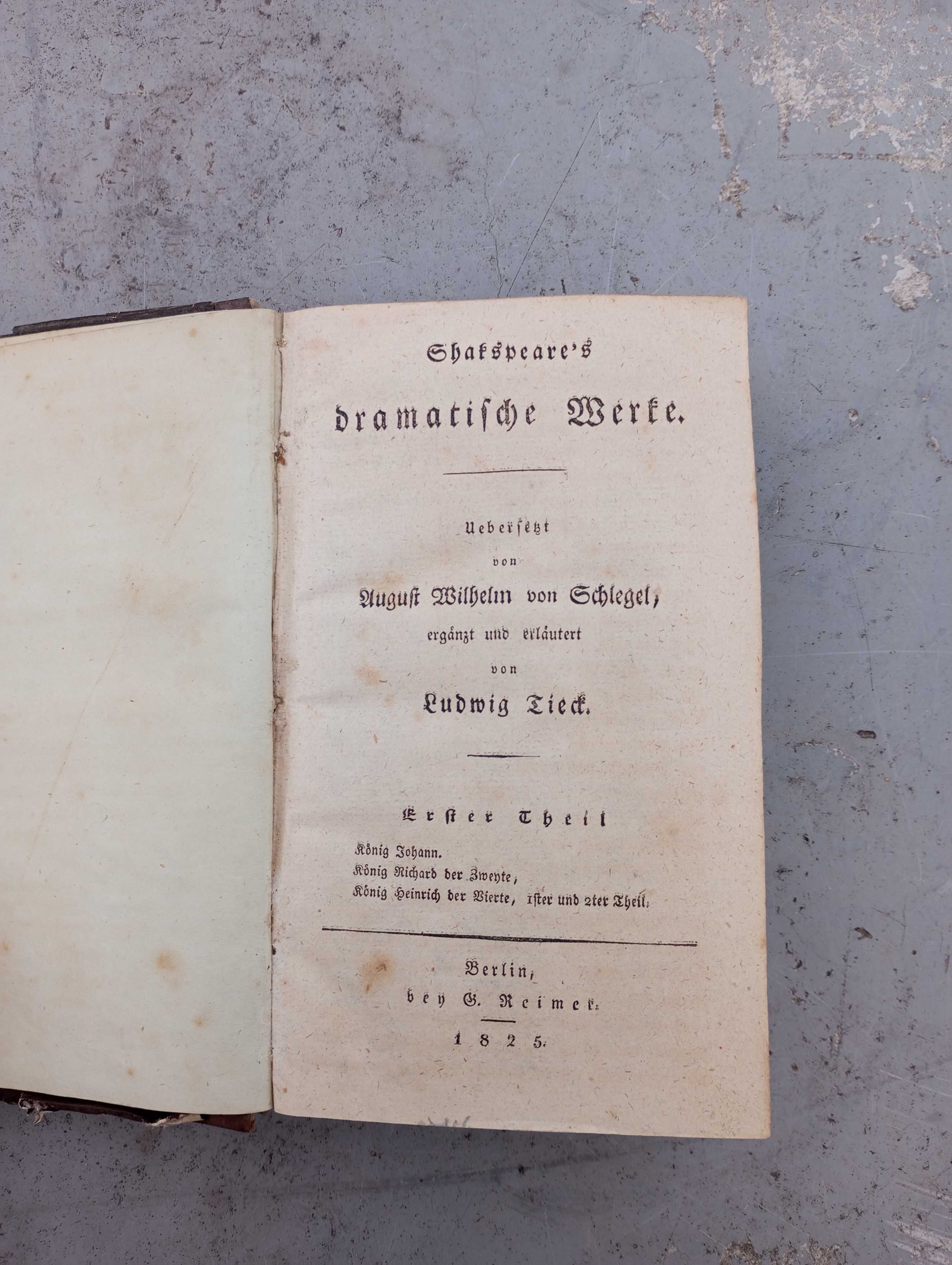 carte veche , din 1825 , in limba germana