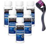 Minoxidil Kirkland 5%, 6 Luni Aplicare +Dermaroller (Pipeta inclusa)