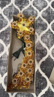 ретро немски коледни лампички