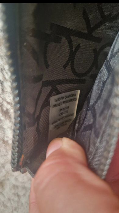 Calvin klein original, mini portofel nou