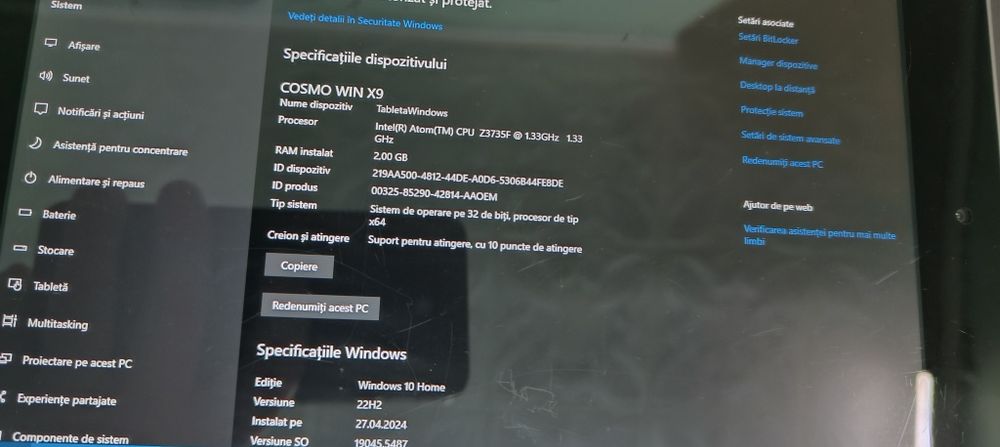2 tablete cu Windows