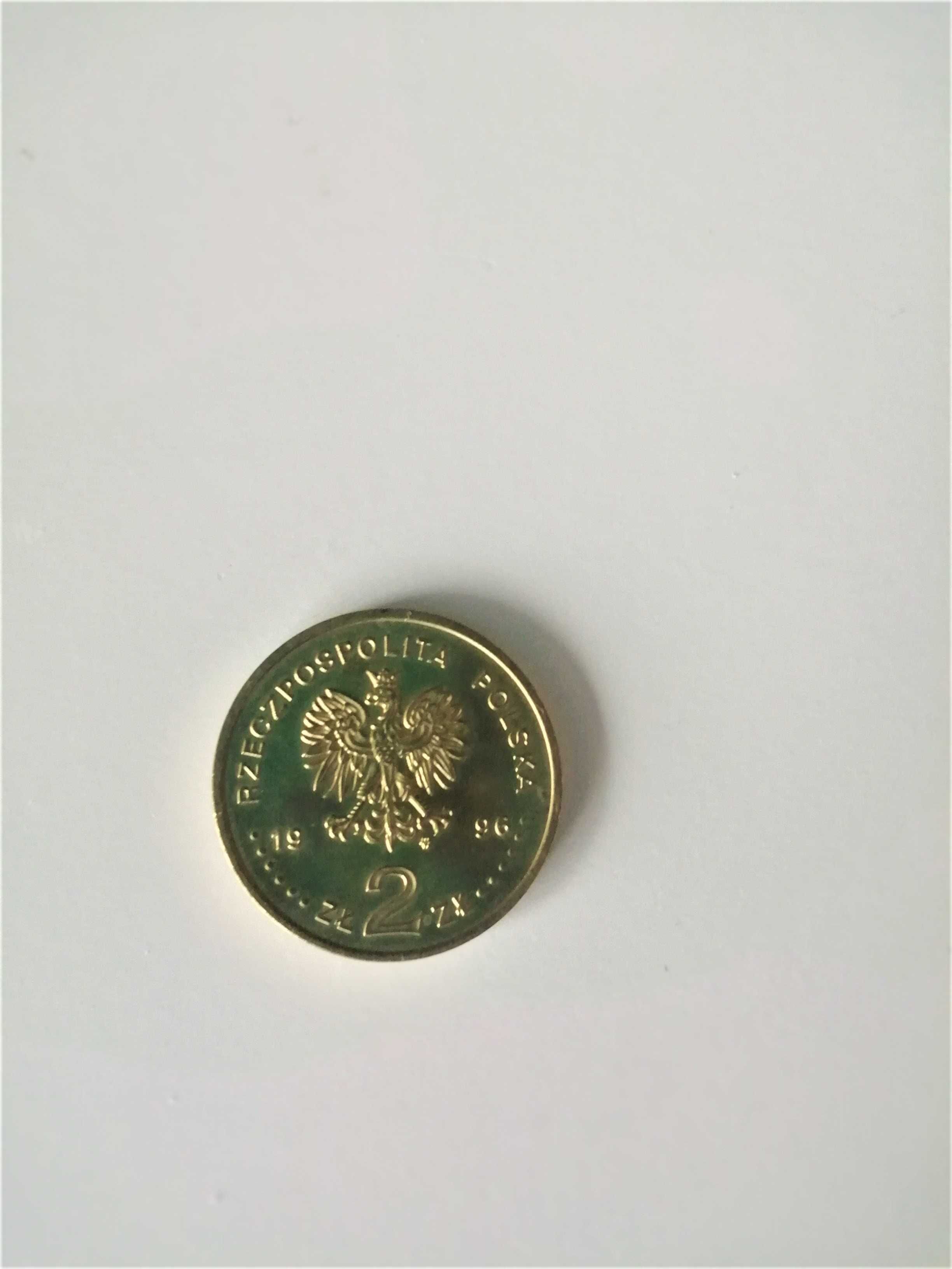 Vand moneda poloneza de colectie de 2 zloti din anul 1996