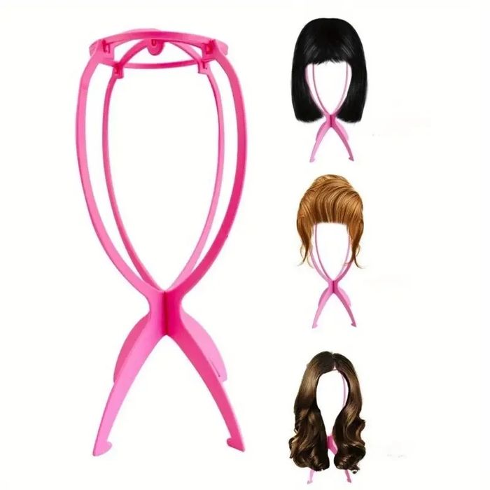 Stativ suport peruca diverse culori, noi