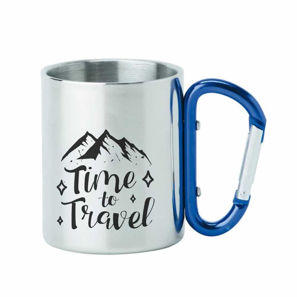 Cana Inox Cadou Personalizata Drumetie Cort Natura – Time To Travel