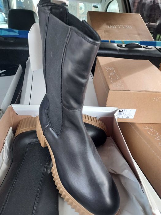 Botine si cizme femei piele naturala marimea 41