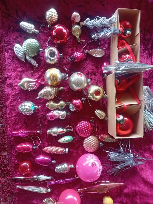 Советские коллекционные ёлочные игрушки