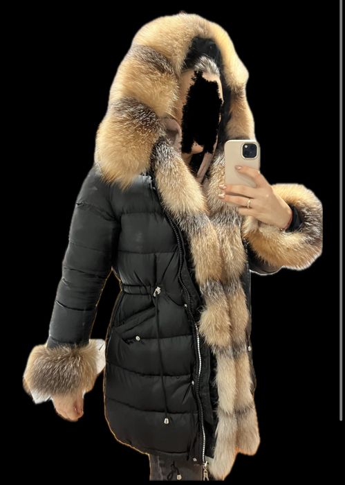 Geaca de fas cu blana