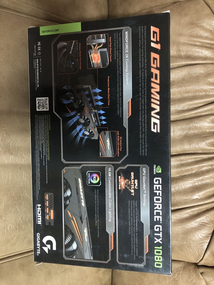 Gygabite GTX 1080, 8GB