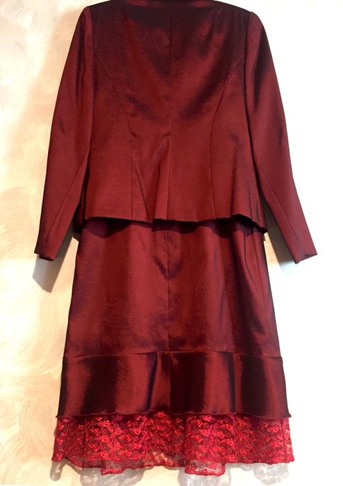 Rochie-compleu de ocazie/nunta/nasa, rosie