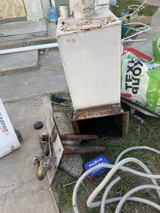 Продам котел  с горелкой