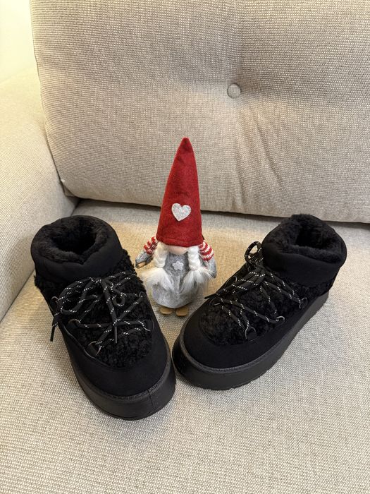 Fury Black Snow Boots 37,5