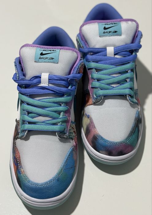 Nike SB Dunk Low Futura Laboratories Bleached Aqua
