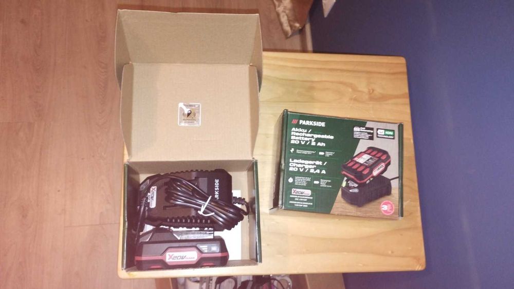 Комплект Батерия и зарядно Parkside/Парксайд XTeam 20V - 2 Ah