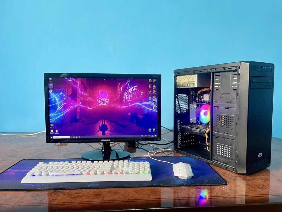Компьютер на core i5-4570 Gtx1050 Озу16GB комплект, готовый