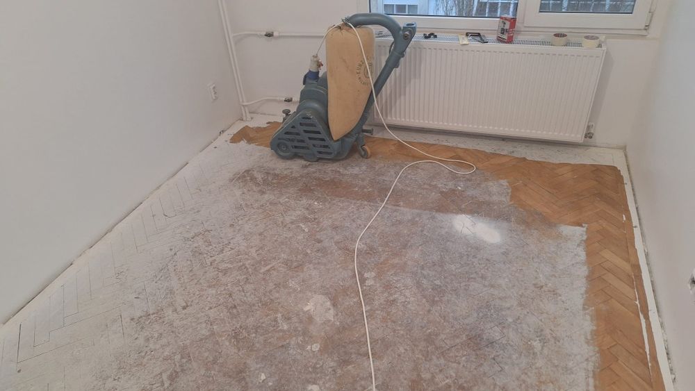 Montez și rașchetez  raschetare  recondiționare șlefuire parchet de la