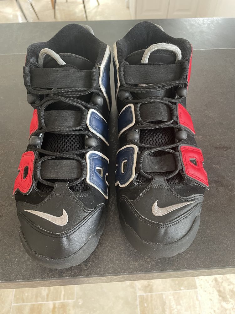 Vand Nike Uptempo Rosu Albastru