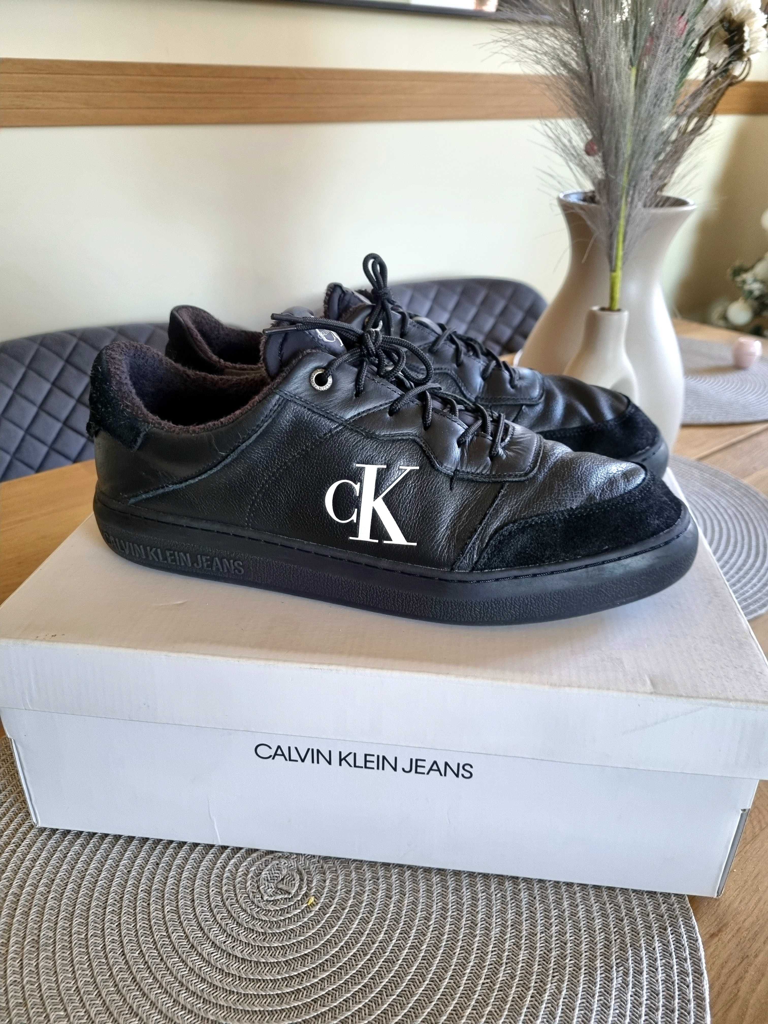 Сникърси Calvin Klein естествена кожа номер 44