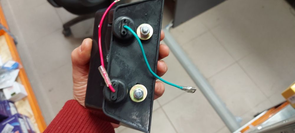 Lampa fata spate tractor