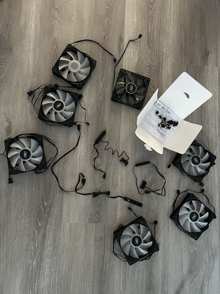 Вентилатори за компютър Deepcool RF 120 RGB