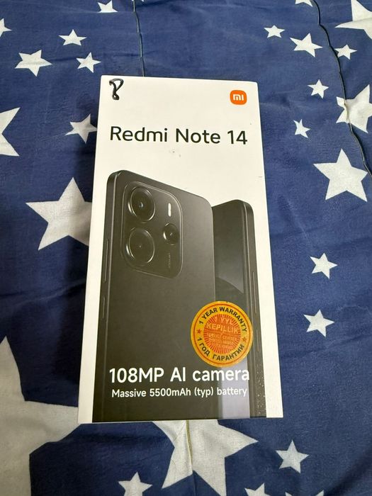 Редми Нот 14 8/256 ГБ новый запечатанный