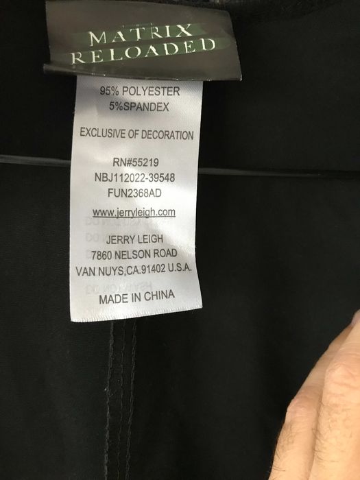 Robă pardesiu palton Trinity Matrix Reloaded Halloween Recuzită teatru