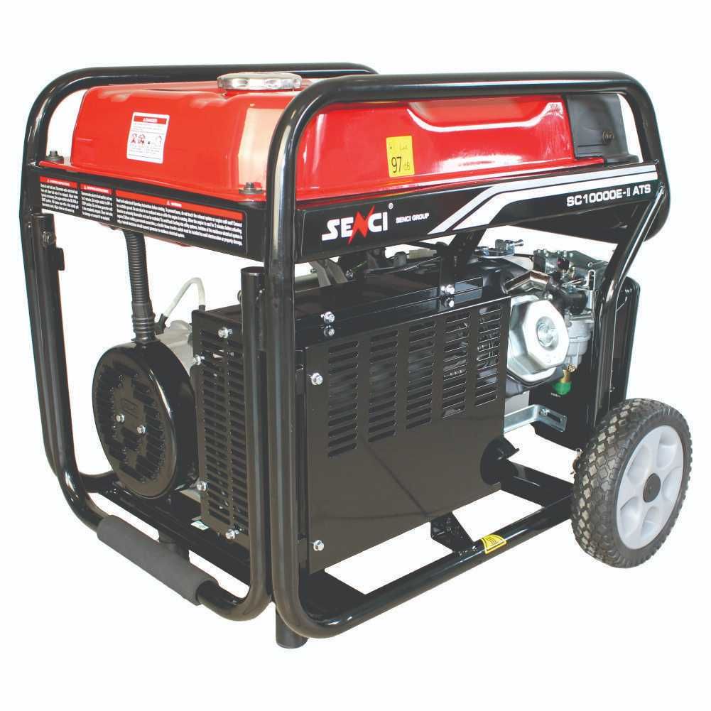Generator senci SC-10000E-ATS  max. 8.5 kw, 230V, AVR, motor benzina