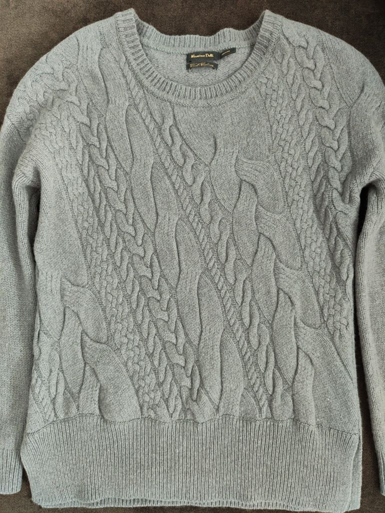 Pulover cashmere și lana Massimo Dutti