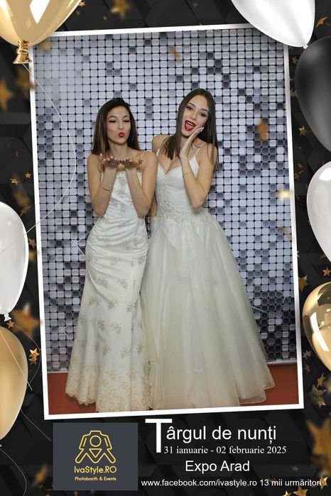 Cabina Foto Arad Photobooth oglinda foto servicii evenimente baloane