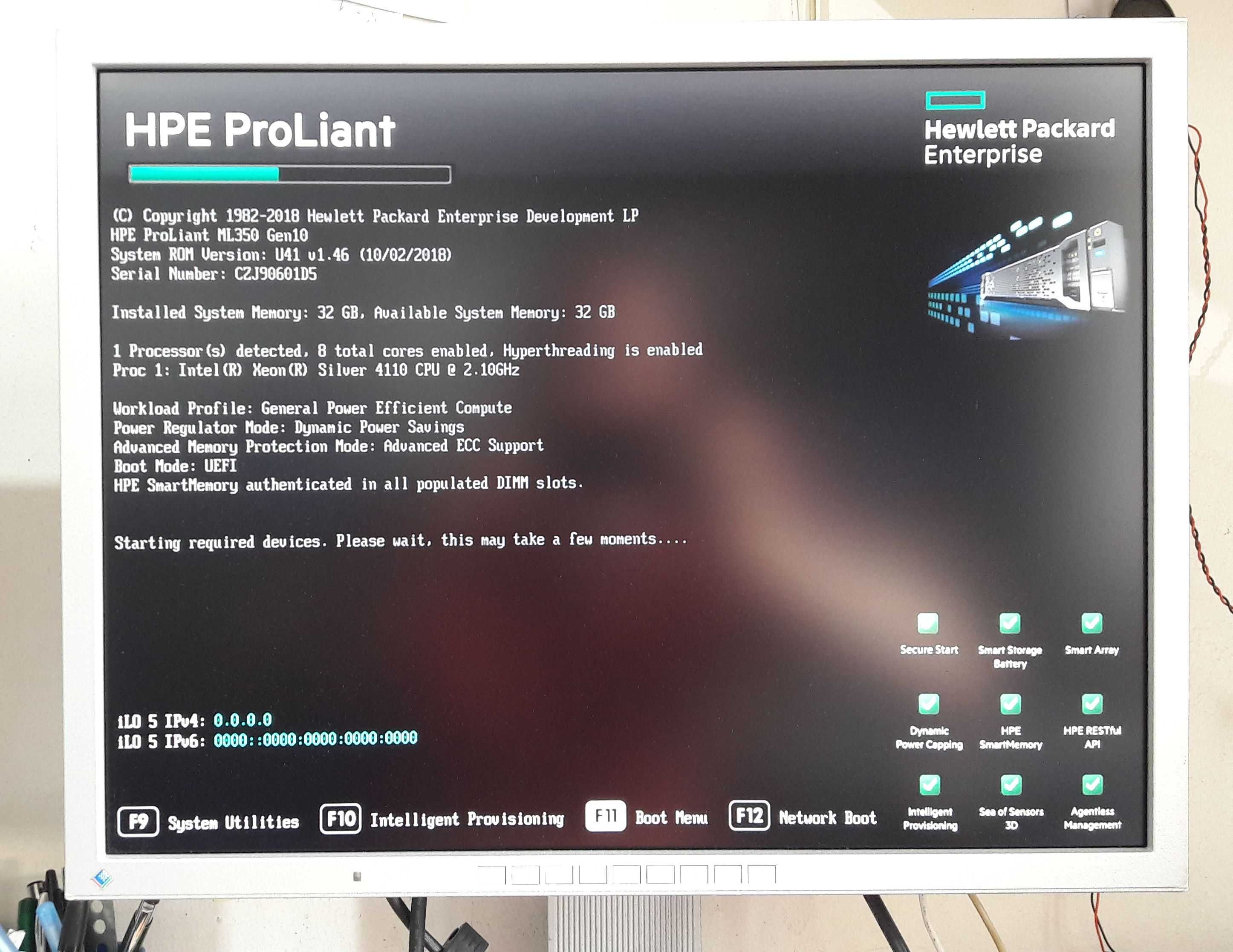 HPE HP Hewlett Packard Proliant ML350 Gen10 Server, XEON
