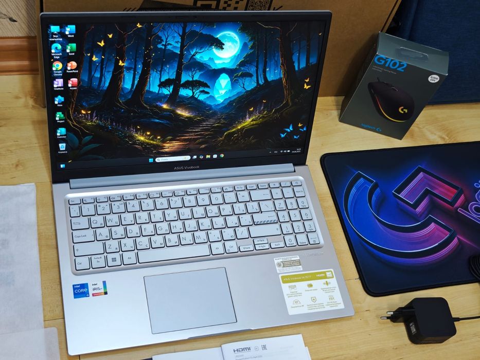 Новый Asus x12 ядер Core i5 12 gen ОЗУ 16 GB SSD M2 512 GB ноутбук