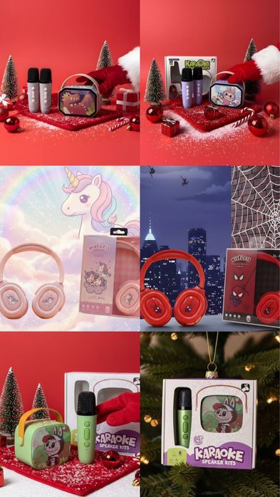 Детские наушники и караоке