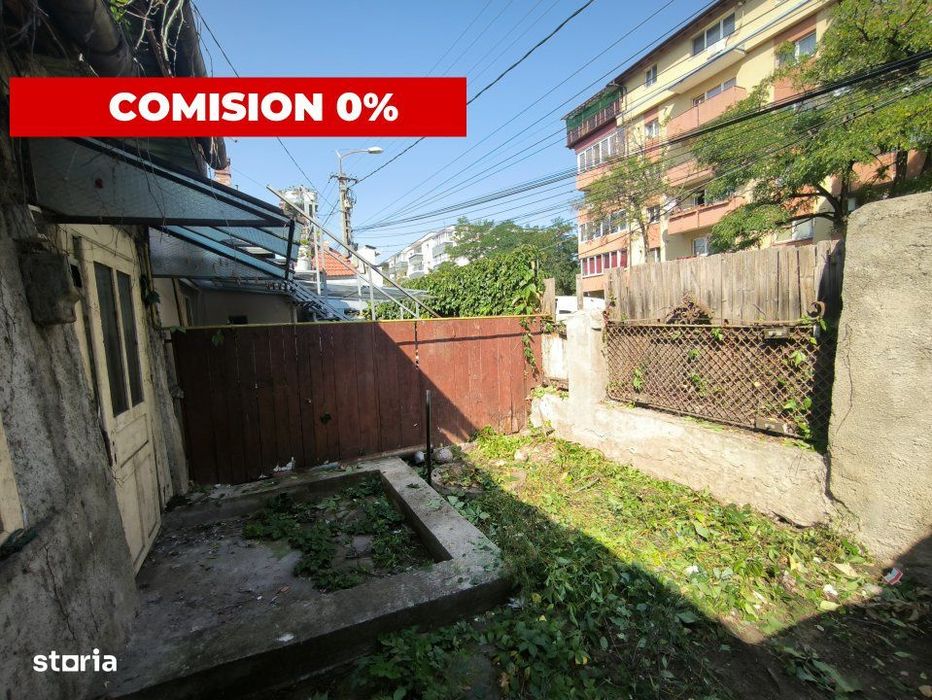 Casuta mica renovabila cu putina curte, zona The Office / Centru