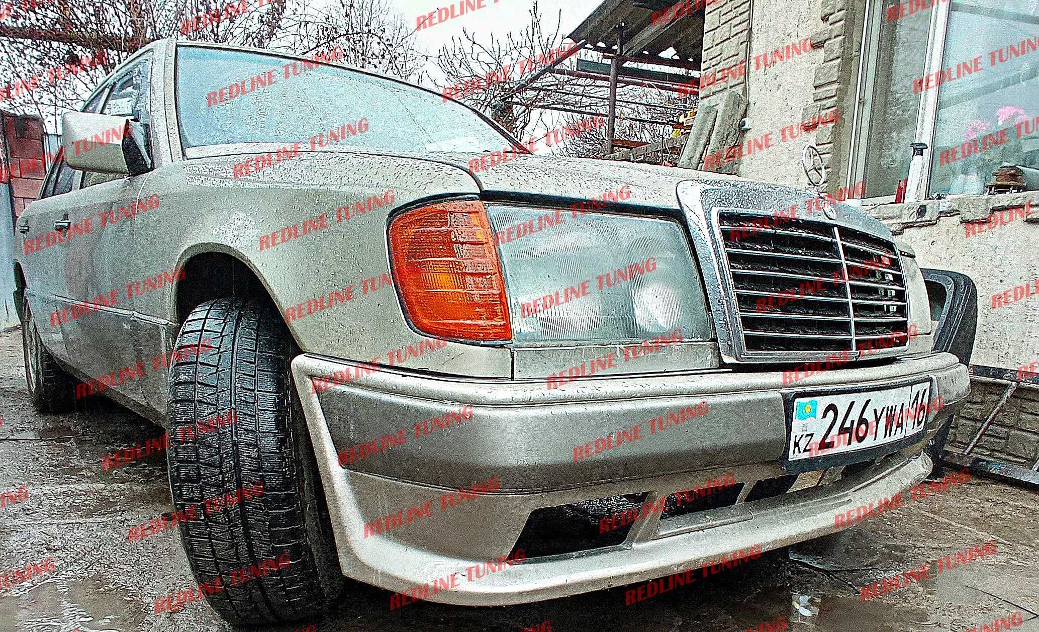 Mersedes Benz w124 AMG2 бампера накладки в круг