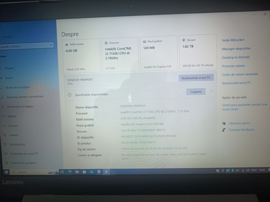 Lenovo 80XL IdeeaPad  320-15IKB