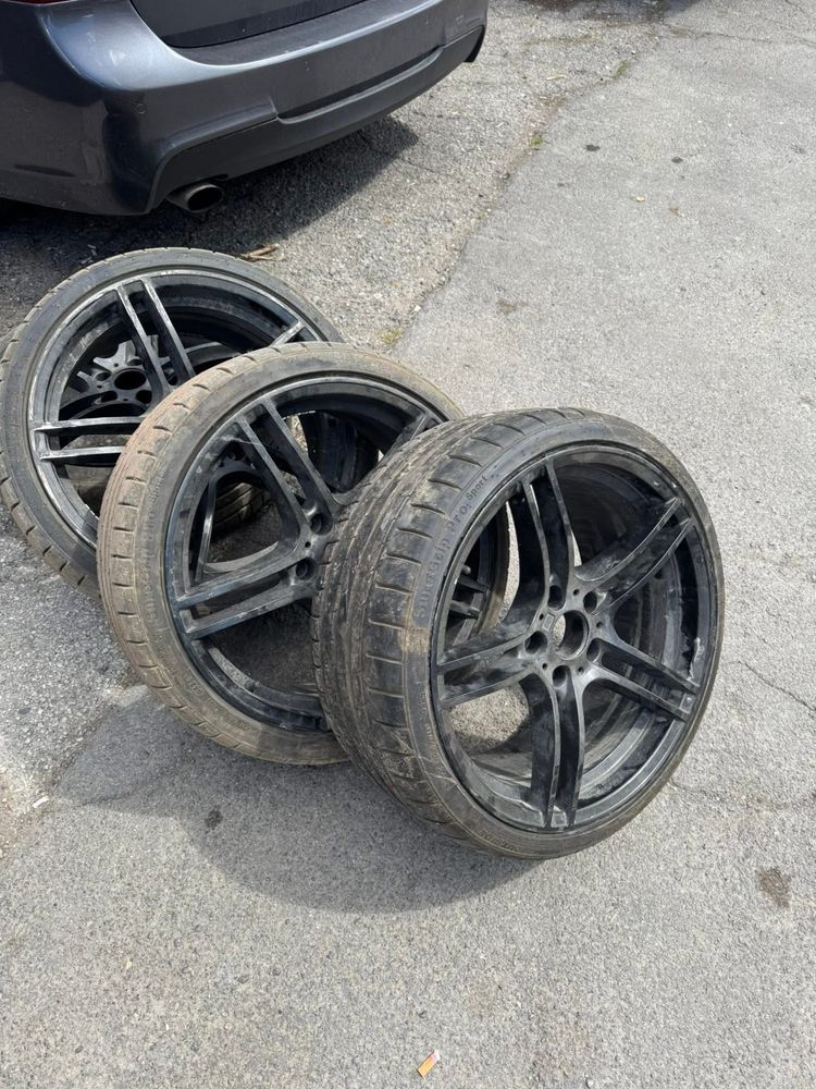 Джанти BMW Style 313 19 с нови гуми 5x120 E90 E91 E92 E60 E61 E46