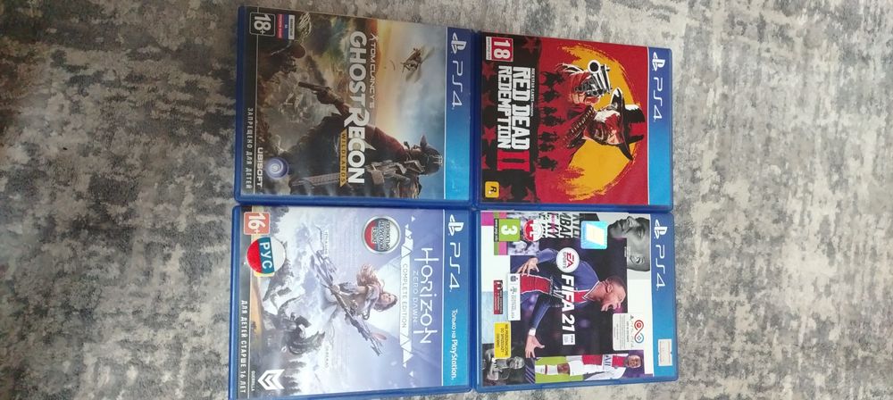 Продам игры на Playstation 4, цена за каждый диск отдельно в описании!