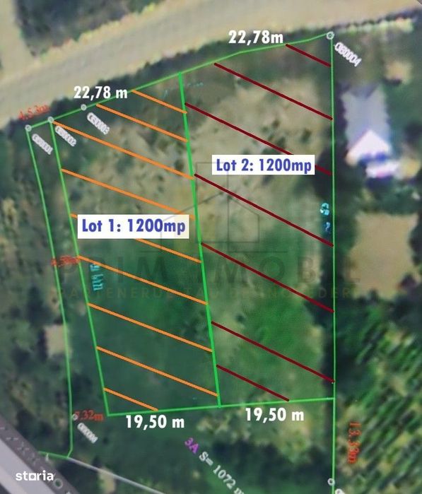 Teren in Goruni comuna Tomesti 12 km de rond Podu Ros - 1200 mp