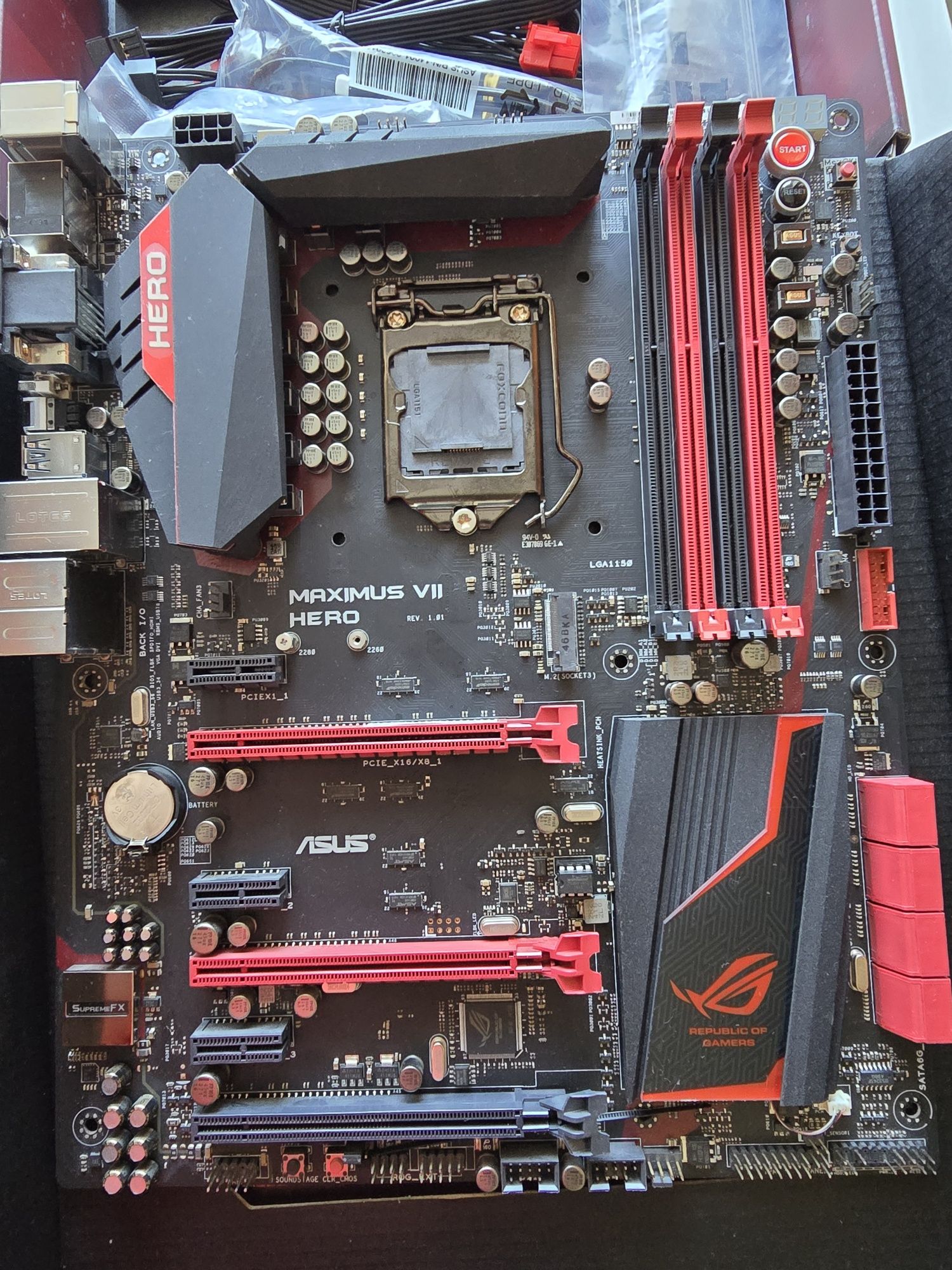 Placa de baza Asus Maximus VII Hero
