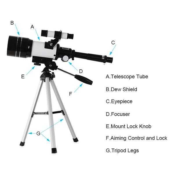 Астрономический Телескоп. Telescope teleskop 150x увелечения