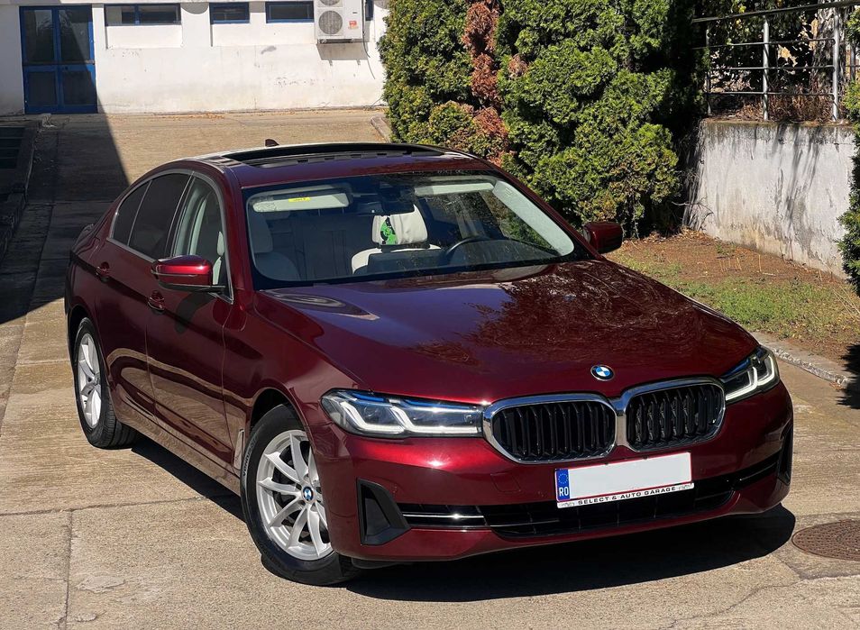 BMW Seria 5 FACELIFT Individual Faruri LASER Interior ALB SR7 Trapa