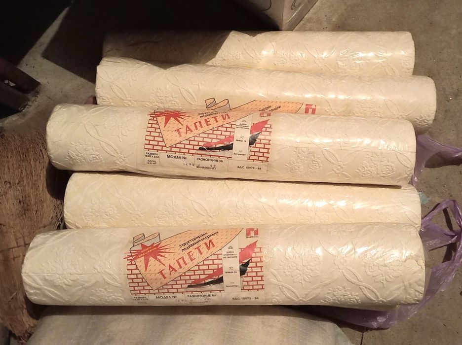 Луксозни релефни тапети - 14 ролки 74.48 кв.м.и